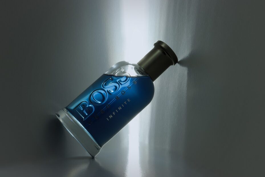 a bottle of Hugo Boss brand titled Infinite